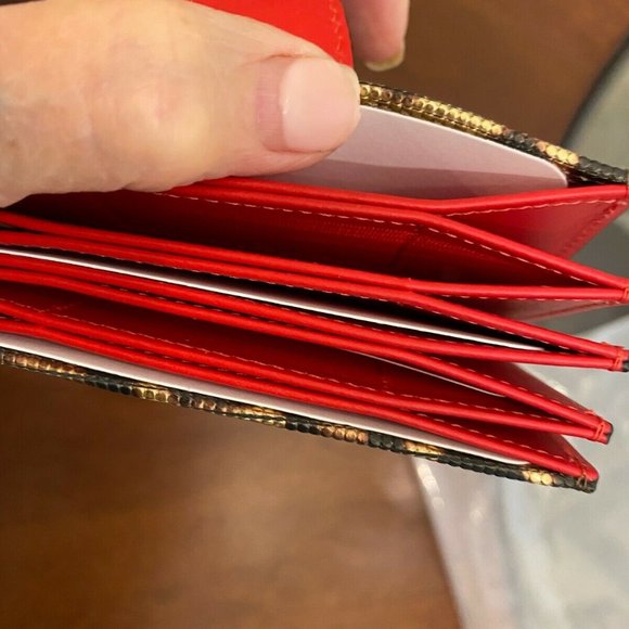 Christian Louboutin Elisa Leopard-Print Wallet - Picture 4 of 5